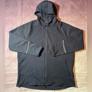 Under Armour UA Unstoppable Fleece Grid Full-Zip Jacket Men's Sz XXL 2XL Black